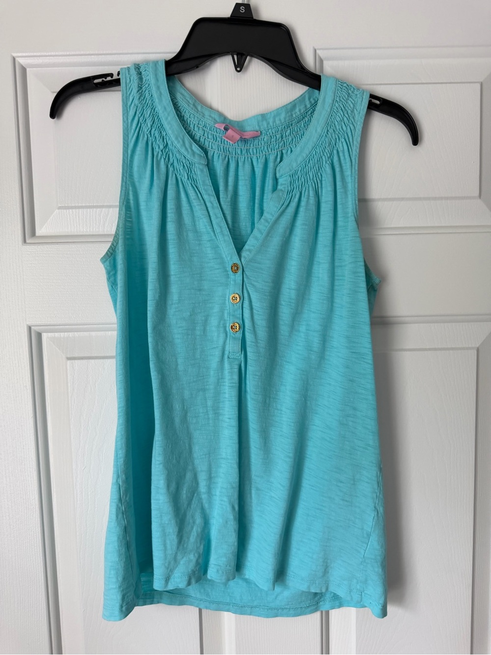 Lily Pulitzer Sleeveless Tank Top - Aqua